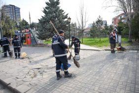 Altındağ Siteler 'de Temizlik Seferberliği