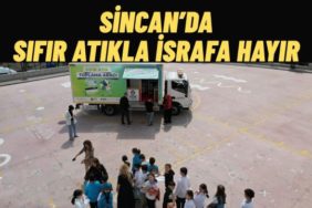 Sincan Belediyesi'nden Okullarda Sıfır Atık Eğitimi