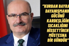ATO Başkanı Baran Kurban Bayramı Paylaşmanın Dayanışmanın ve Kardeşliğin Simgesidir