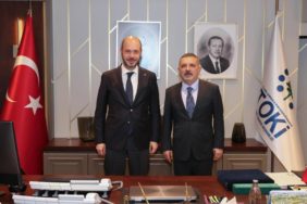 Başkan Ercan’dan TOKİ’ye Ziyaret