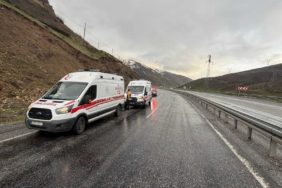 Bitlis'te Kayganlaşan Yolda Kaza: 2 Kişi Yaralandı