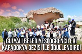 Gülyalı Belediyesi Öğrencileri Kapadokya Gezisi İle Ödüllendirdi