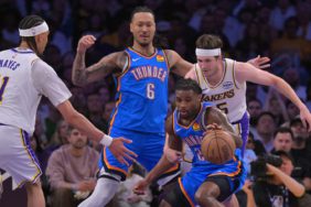 NBA play-off'larında Thunder, Lakers karşısında durumu 3-0 yaptı