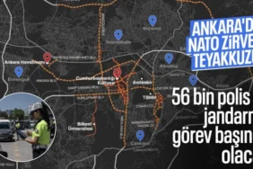 Ankara'da 7-8 Temmuz'da gerçekleşecek NATO Zirvesi için güvenlik tedbirleri üst seviyeye çıkarıldı. Zirvede 56 bin personel görev yaparken, turizm polisleri rehberlik edecek.
