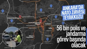 Ankara'da 7-8 Temmuz'da gerçekleşecek NATO Zirvesi için güvenlik tedbirleri üst seviyeye çıkarıldı. Zirvede 56 bin personel görev yaparken, turizm polisleri rehberlik edecek.