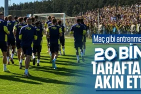 Yeni sezon hazırlıklarına Topuk Yaylası'nda devam eden Fenerbahçe, yaklaşık 20 bin taraftarın katıldığı coşkulu antrenmanla moral depoladı. Detaylar haberimizde.