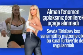 Alman Fenomen Edda Elisa Kıyafeti Yüzünden Uçağa Alınmadı! "Üzerinizde Bir Şey Yok"