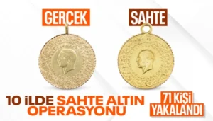 Bakan Gürlek Duyurdu: 10 İlde Dev Sahte Altın Operasyonu! 71 Gözaltı Kararı