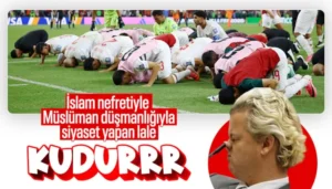 Fas'tan İslam Düşmanı Geert Wilders'a Tokat Gibi Cevap! Şükür Secdesiyle Kapak Yaptılar
