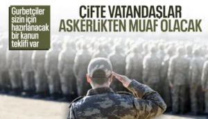 Gurbetçilere Müjde! Çifte Vatandaşlar İçin Yeni Askerlik Düzenlemesi Geliyor