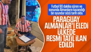 Paraguay'da Almanya Zaferi Sonrası Çılgınlık: Resmi Tatil İlan Edildi!