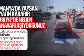 Antalya Manavgat'ta Feci Kaza: Alman Sürücü Emniyet Şeridinde Genç Kıza Çarptı!