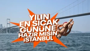 İstanbul'a Yarın İçin Kritik Uyarı! Hissedilen Sıcaklık 40 Dereceyi Aşacak