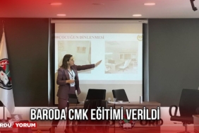 Baroda CMK Eğitimi Verildi
