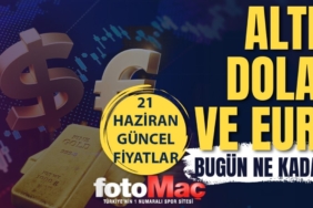 Canlı altın fiyatları 21 Haziran | Gram altın ne kadar?