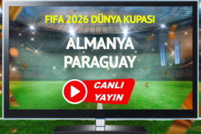 CANLI YAYIN | Almanya Paraguay Maçı