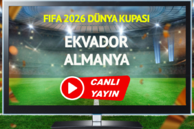 CANLI YAYIN | Ekvador Almanya Maçı