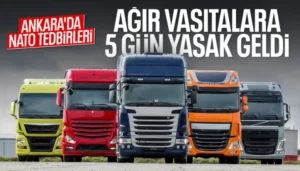 Ankara Valiliği Duyurdu: Beton Mikseri, Tanker ve Çekicilere Şehir İçi Giriş Yasağı Geldi!