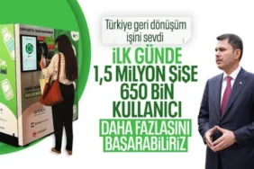 Depozito Yönetim Sistemi Başladı! Bakan Murat Kurum İlk Gün Bilançosunu Açıkladı
