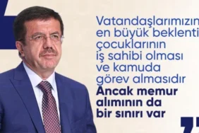 Nihat Zeybekci'den Kamuda İstihdam Açıklaması: "Memur Sayısı Oldukça Yüksek"