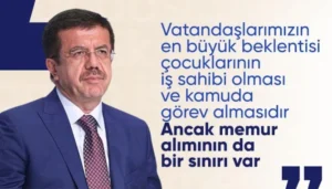 Nihat Zeybekci'den Kamuda İstihdam Açıklaması: "Memur Sayısı Oldukça Yüksek"