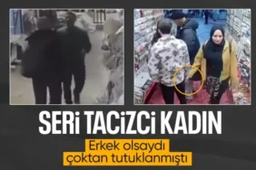 İstanbul'da Kolonya Bahanesiyle Erkekleri Taciz Eden Kadın Kameralarda!