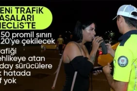 Meclis'e Sunuldu: Aday Sürücülere 0,20 Promil Alkol Sınırı ve Ehliyet İptali