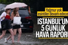 İstanbul'da Sağanağın Ardından Hava Isınıyor: Parçalı Bulutlu Hafta Bekleniyor