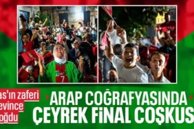 Fas'ın Çeyrek Final Sevinci Arap Dünyasını Sokaklara Döktü