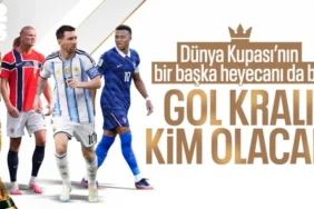 2026 FIFA Dünya Kupası'nda Gol Krallığında Zirve Paylaşılıyor: Messi, Mbappe ve Haaland 7 Golle Lider