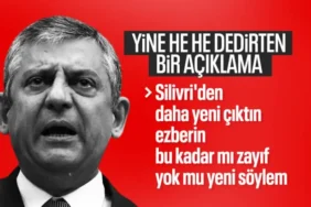 Özgür Özel'den Silivri'de Erdoğan açıklaması: Eninde sonunda gidecek