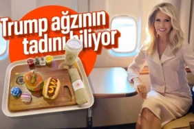 Trump'ın Türkiye yolculuğunda servis edilen menü dikkat çekti! Fast food tercihi şaşırtmadı