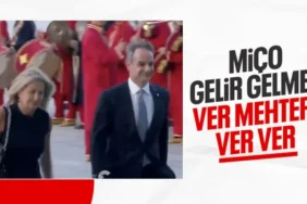Miçotakis Külliye'ye Girerken Mehter Takımı'ndan 'Ceddin Deden' Sürprizi!