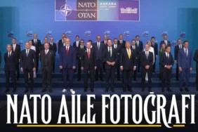 NATO Liderler Zirvesi'nde Aile Fotoğrafı Çekildi
