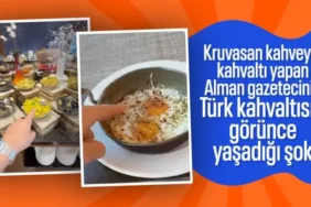 Alman Gazeteci Ankara'daki Türk Kahvaltısına Hayran Kaldı