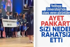 Yeditepe Üniversitesi'nde Skandal: Ayet Yazılı Pankartın Önü Kapatıldı