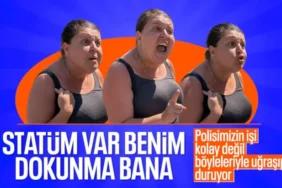 Aydın'da "Ben Kraliçeyim" Diyen Kadın Polise Zorluk Çıkardı, Gözaltına Alındı