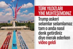 MSB'den Gurur Verici Paylaşım: Türk Yıldızları'nın Trump'ı Selamlama Uçuşu Kokpit Görüntüleri
