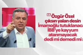 Yarkadaş'tan Özel'e Kayyum İddiası: "Çıksın Yalan Desin" (1)
