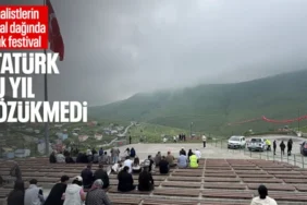 Damal'daki Atatürk Silüeti Bulutlu Hava Nedeniyle Görülemedi