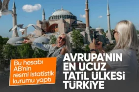 Eurostat Verileri: Türkiye Avrupa'nın En Ucuz Tatil Ülkesi