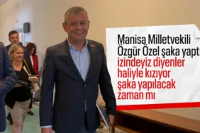 Özgür Özel'den Gazetecilere Şaka: "Yeni Partinin Adını Belirledik"