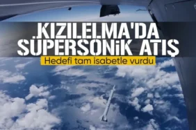 Kızılelma, JET-230 Süpersonik Füzeyle 120 Km'den Hedefi Vurdu