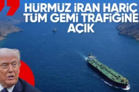 Trump'tan Hürmüz Açıklaması: "Boğaz İran Hariç Herkese Açık, Tam Abluka Uygulanacak"