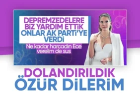 Eda Ece'den Depremzedelere Geç Kalmış Özür: "Oy Haklarına Karışmak Haddime Değildi"