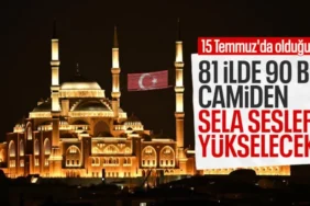 Diyanet'ten 15 Temmuz Anma Programı: Tüm Camilerde Sela Okunacak
