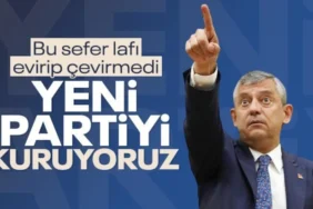 Özgür Özel'den Yeni Parti Açıklaması: İsim Belli, Logo Çalışılıyor