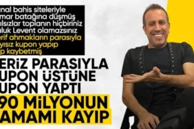 Alper Çelik İfadesi: Haluk Levent 190 Milyon TL'lik Kupon Yapıp Kaybetti