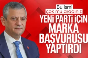 Özgür Özel'in Yeni Partisi mi? TÜRKPATENT'e "Yeni Parti" Başvurusu Ortaya Çıktı
