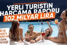 Yerli Turistler İlk Çeyrekte 102,3 Milyar Lira Seyahat Harcaması Yaptı